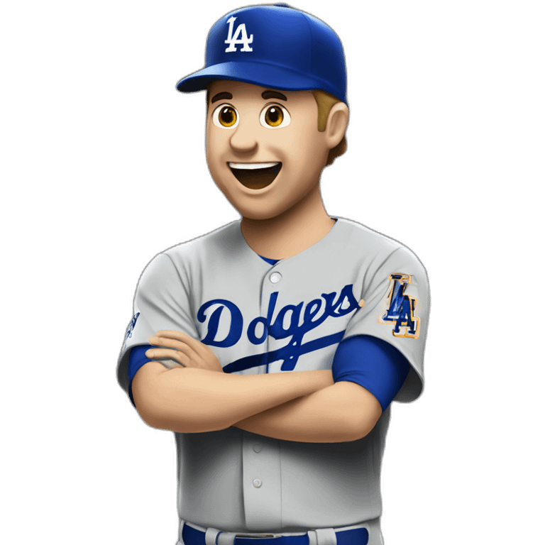 dodgers win world series emoji