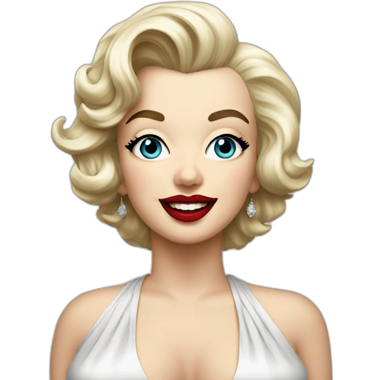 Marilyn Monroe emoji