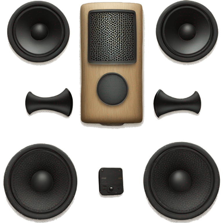 Music speakers  emoji