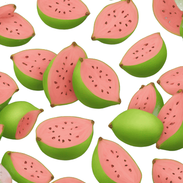 A guava emoji