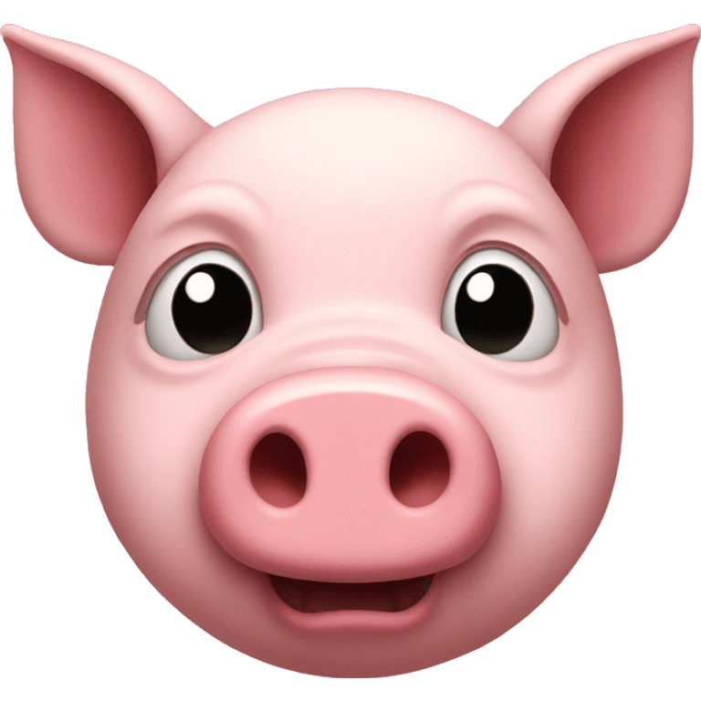 sinister pig emoji