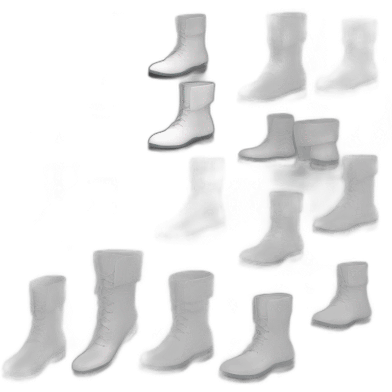 futuristic white Phantom squad Infiltration armored boots emoji