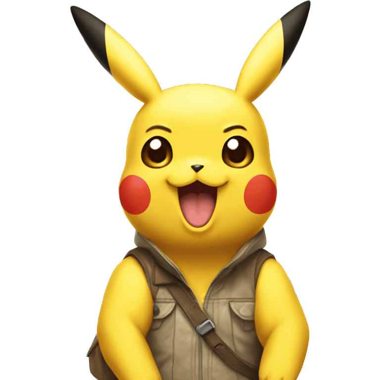 Pikachu Pokemon emoji