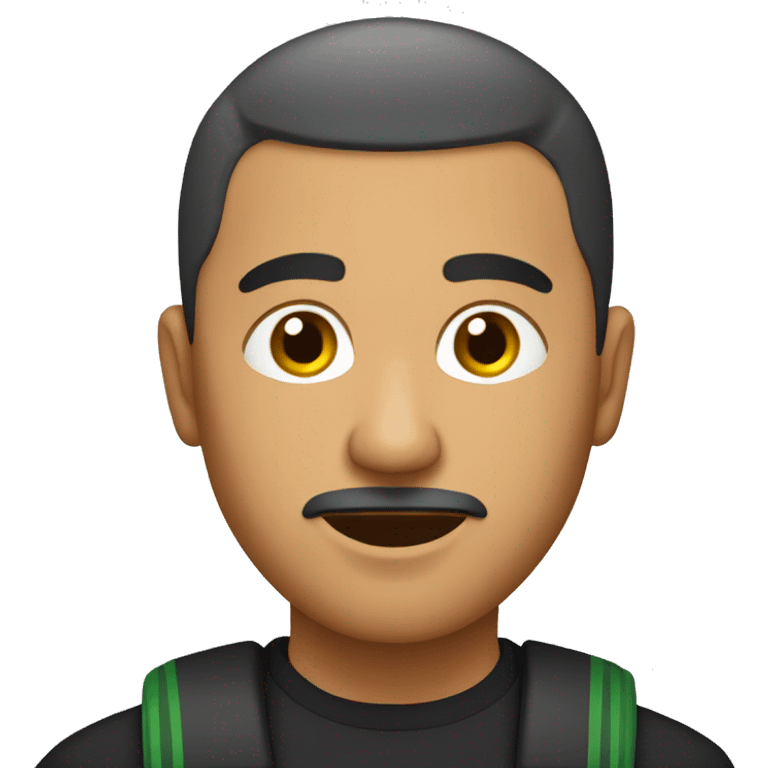 mexican guy 6’1 with a buzz cut emoji