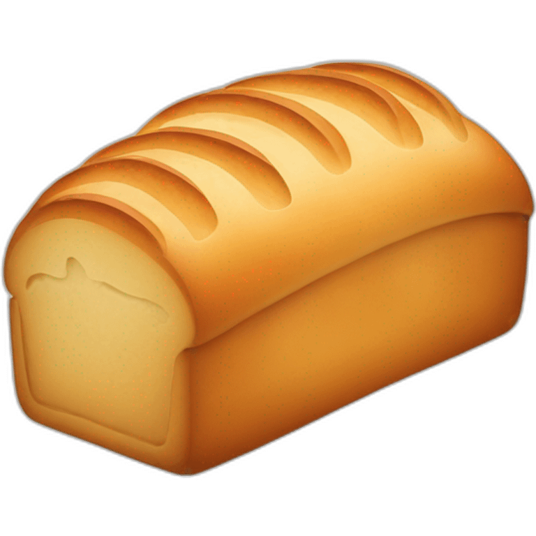 a loaf of designer sourdough bread emoji