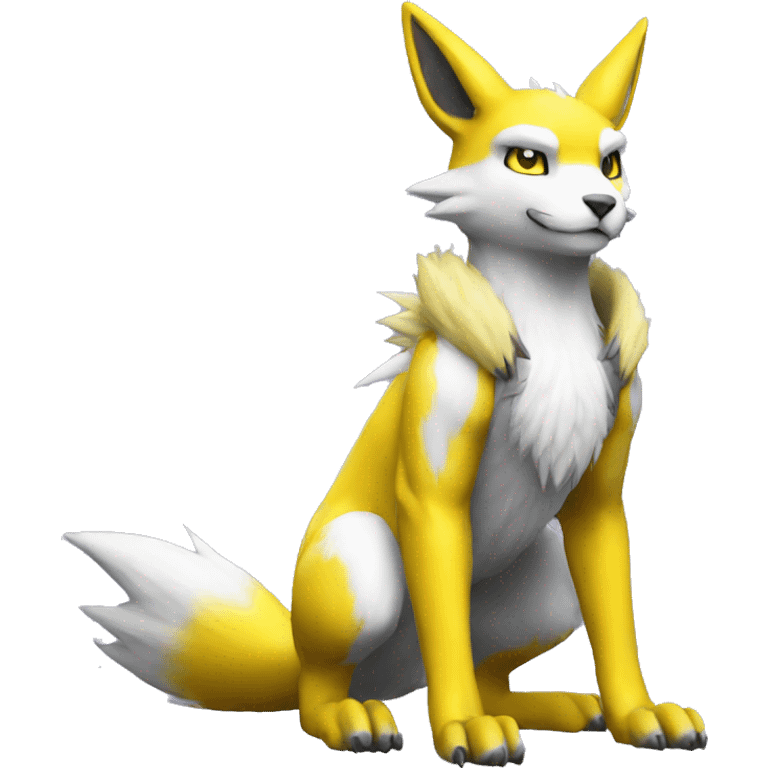 Renamon full body emoji