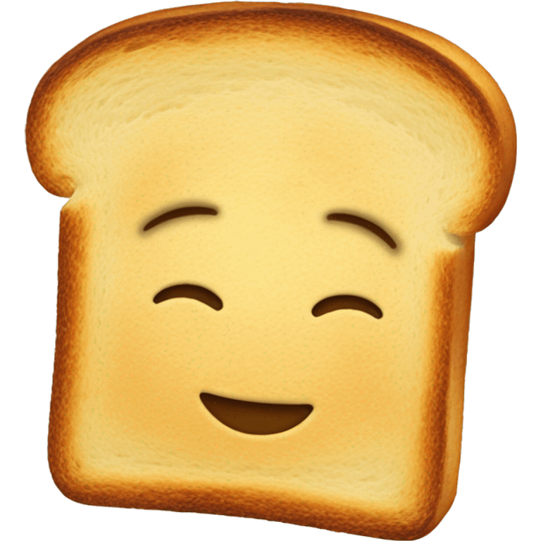 toast with toasted lettering TURUSHA emoji