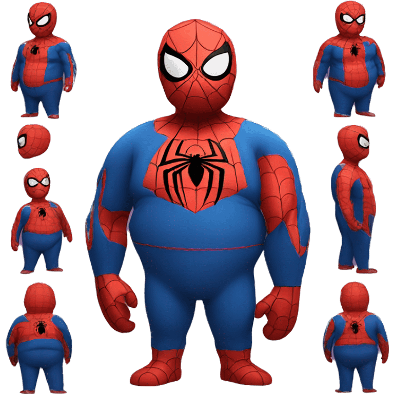 Fat Spider-Man  emoji