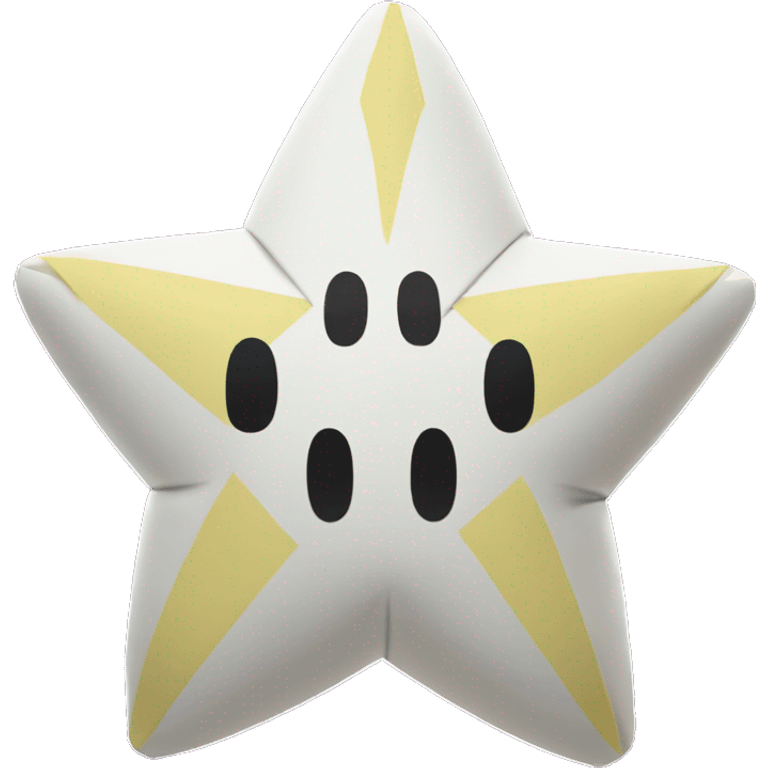 olivia paper star from paper mario the origami king emoji