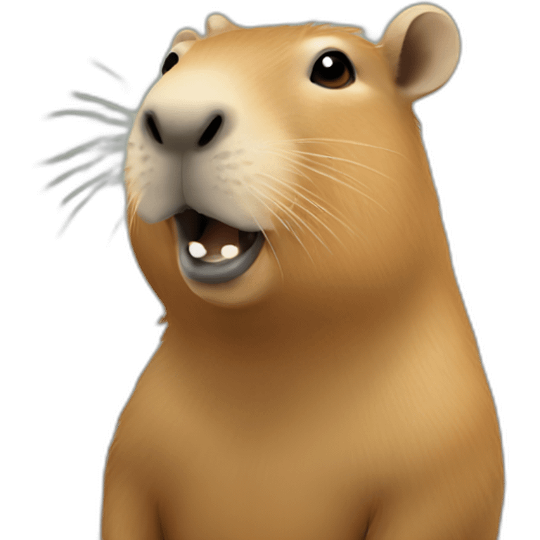 Capybara emoji