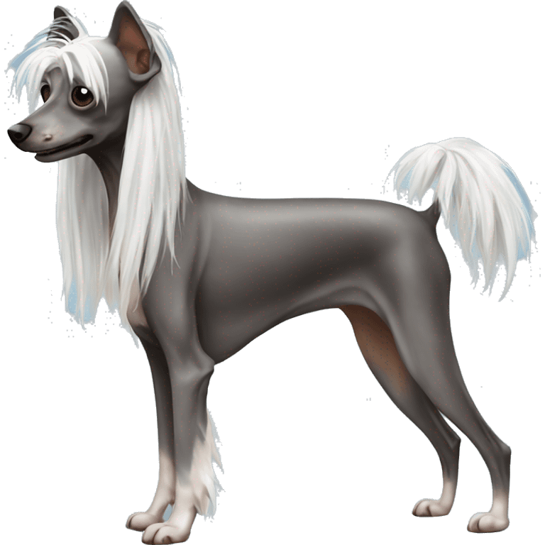 Chinese Crested Dog emoji