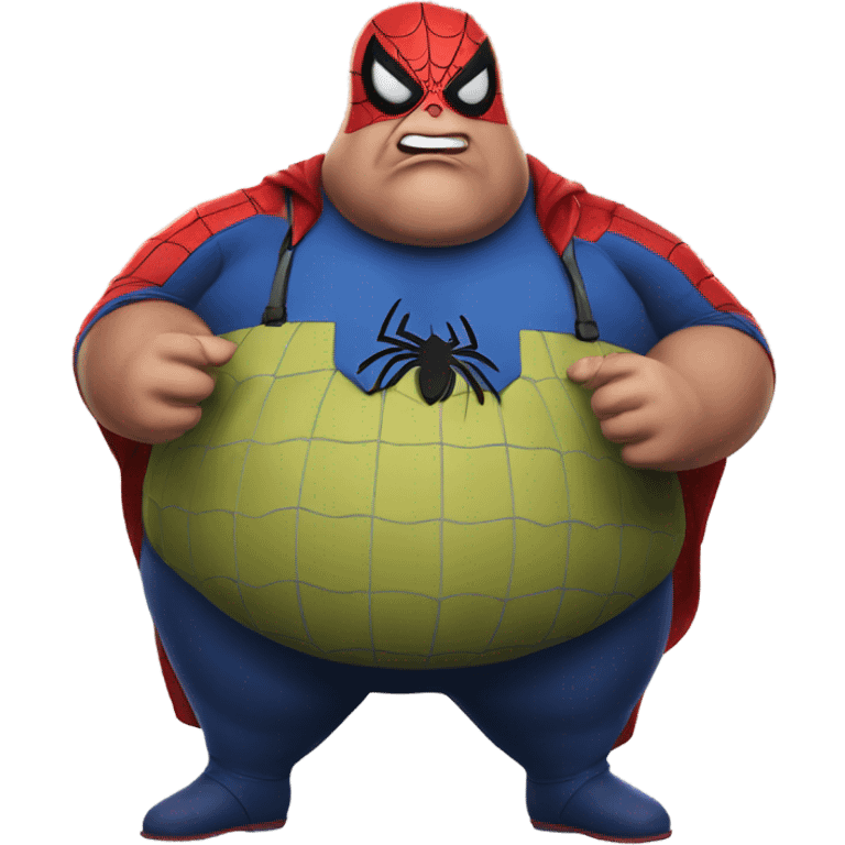 Fat Spider-Man emoji