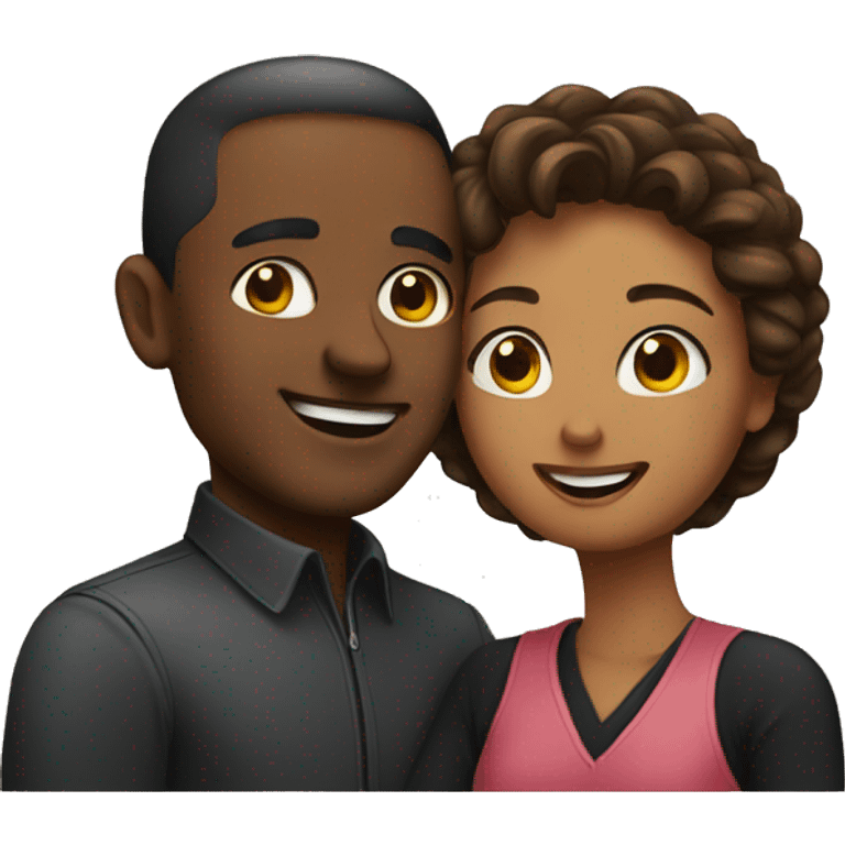 A loving couple emoji