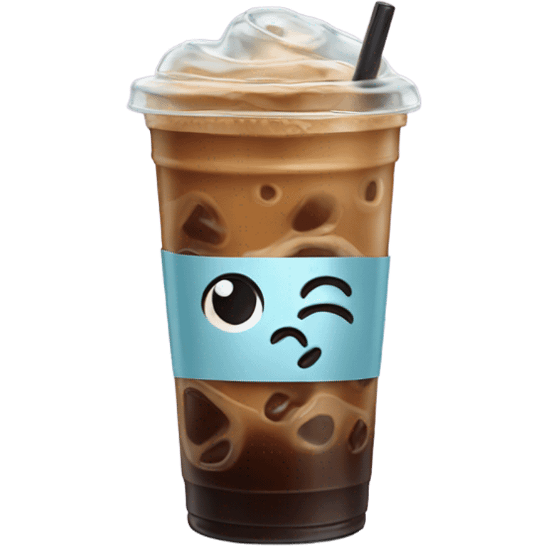 iced coffee emoji