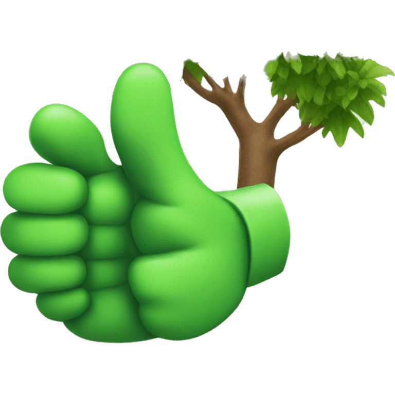 green thumbs up emoji