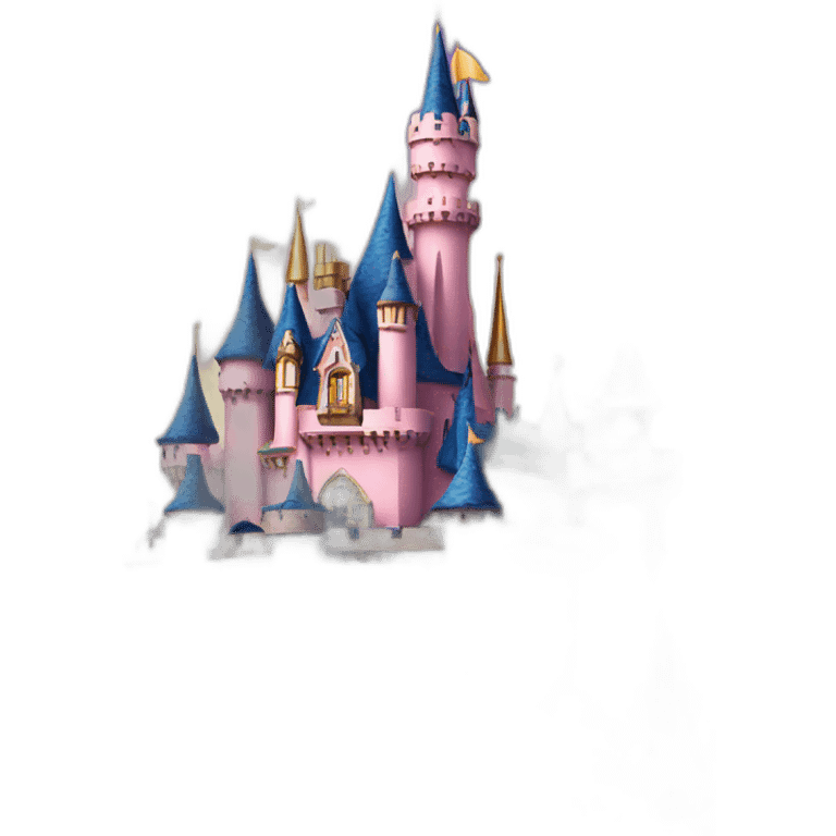 Sleeping  beauty castle emoji