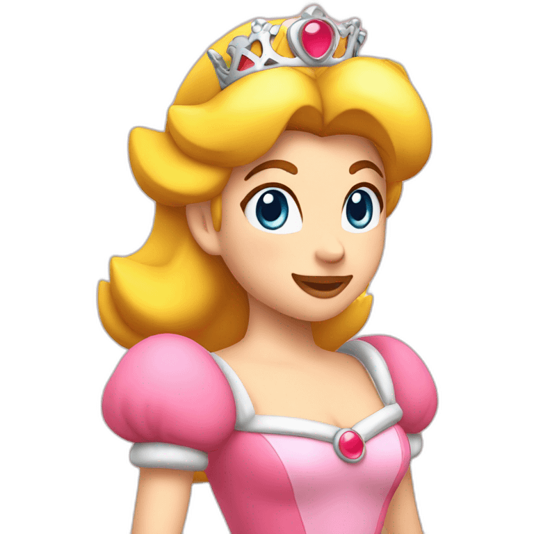 princess peach emoji