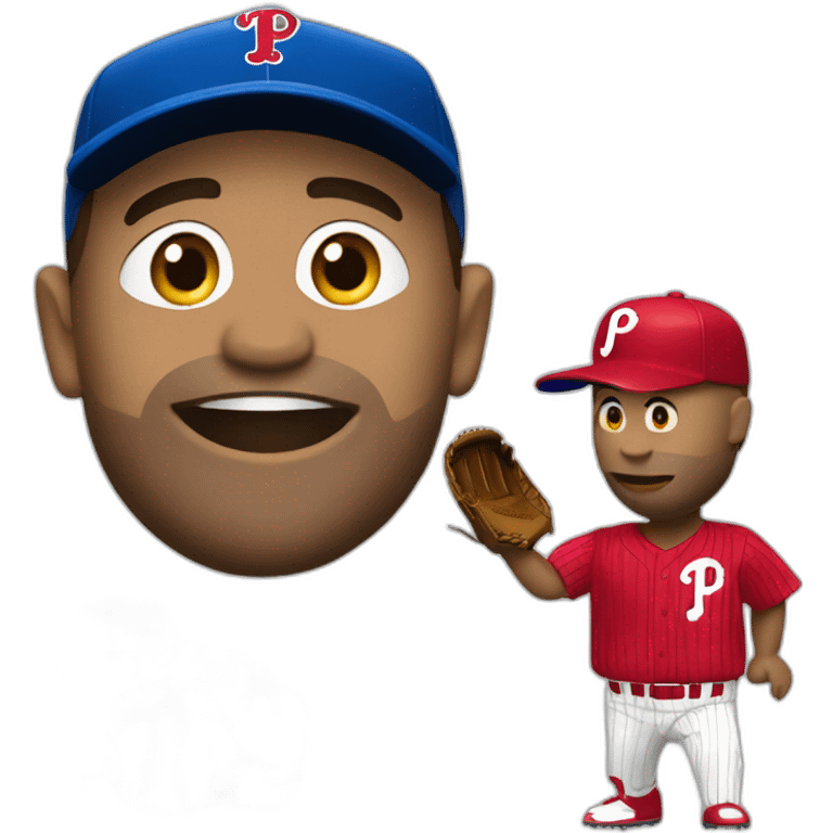 Baseball phillies  emoji