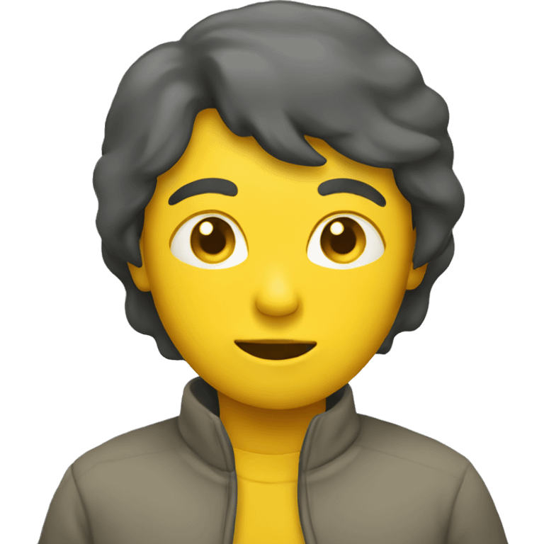 yellow person doing ygoa emoji