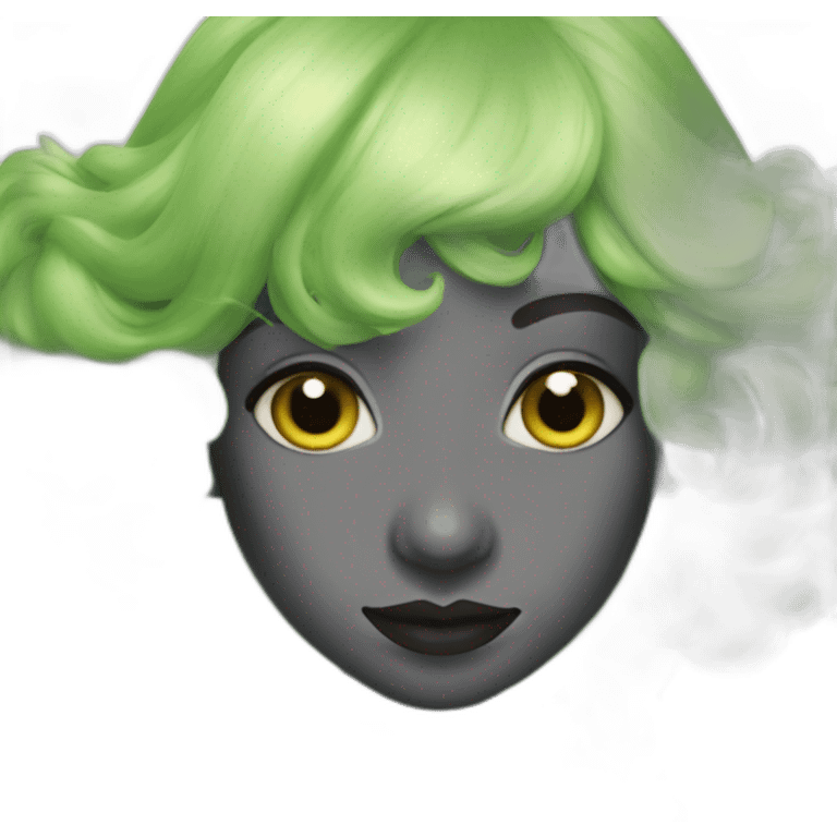 Cynthia Erivo green skin witch emoji