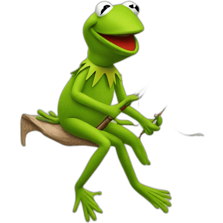 kermit fishing emoji