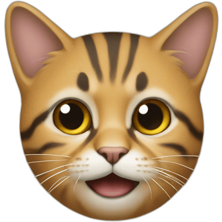 Chat en pàtalon emoji