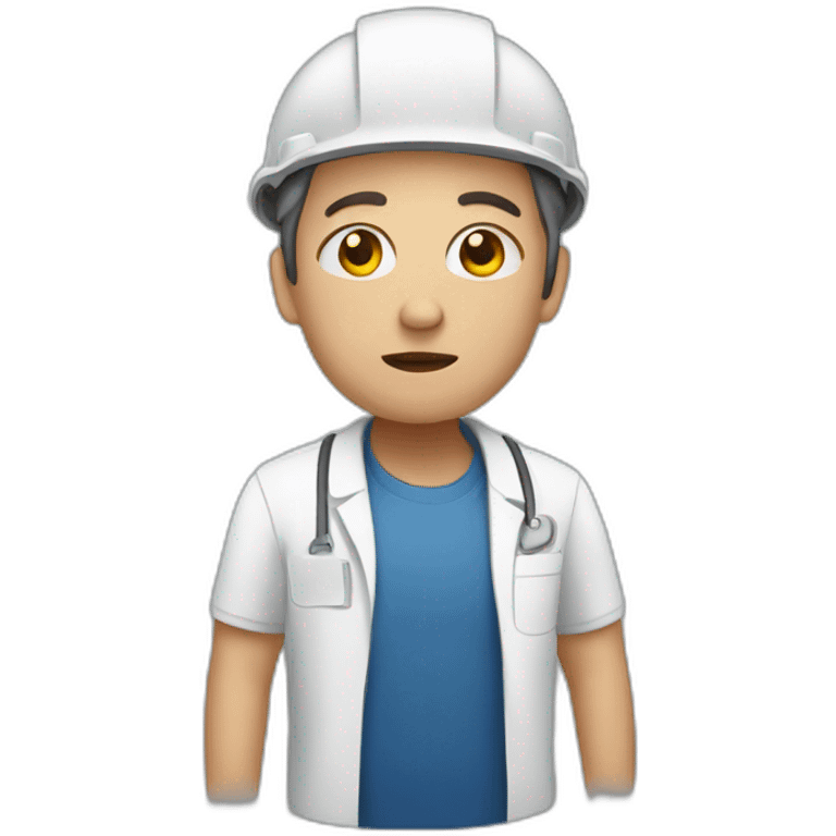 Injured worker emoji