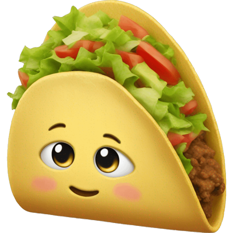  Cute taco  emoji