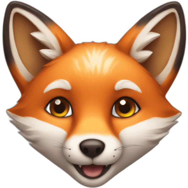 Cute Fox emoji