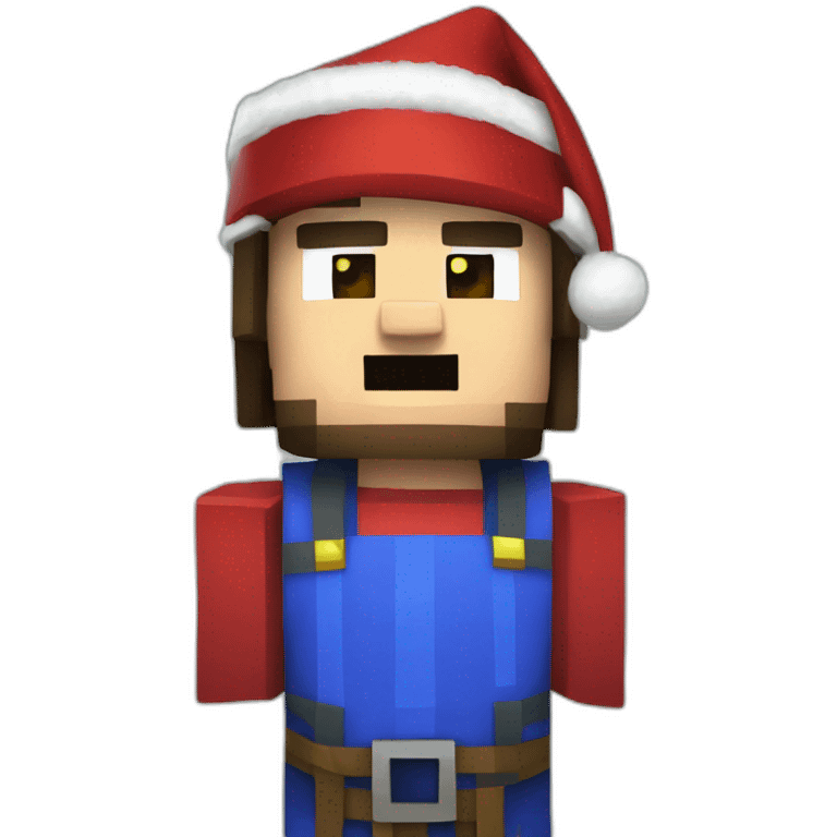 minecraft christmas emoji