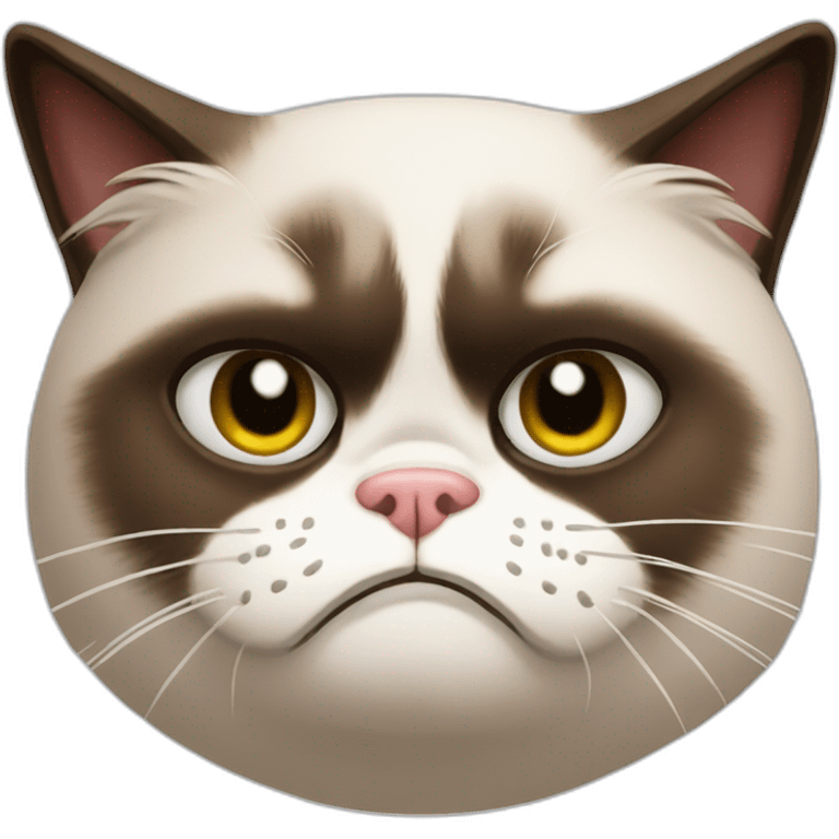 the real grumpy cat emoji