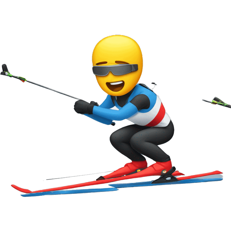 a person practicing Biathlon emoji