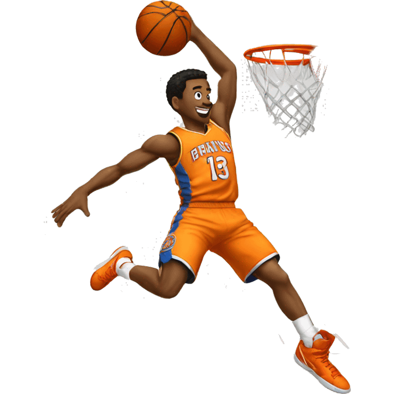 Dunk basketball emoji