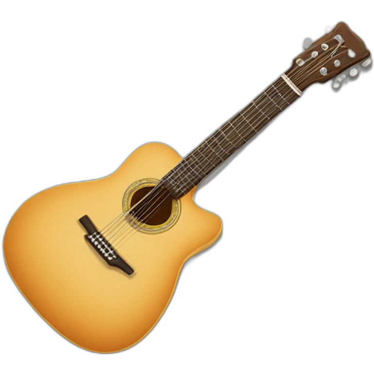 Une guitare à 16 cordes emoji