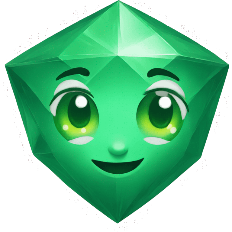 green diamind emoji