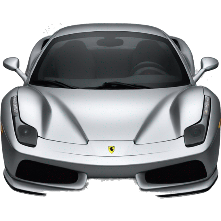 ferrari silver emoji