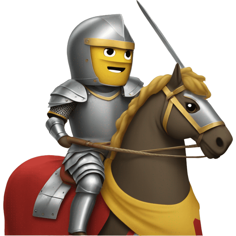 2 knights jousting emoji