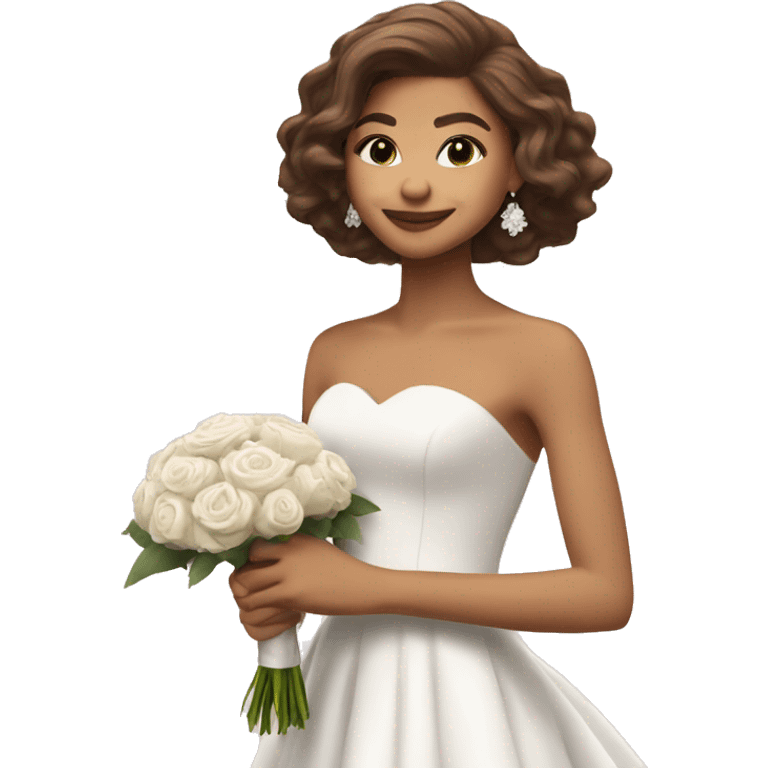 Zendaya in wedding emoji