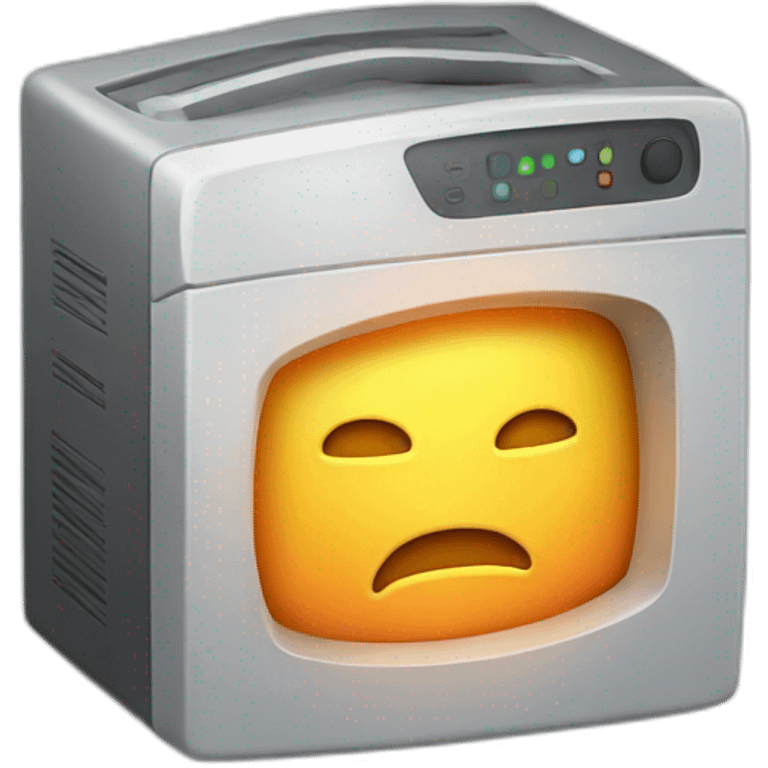 computer overheating emoji