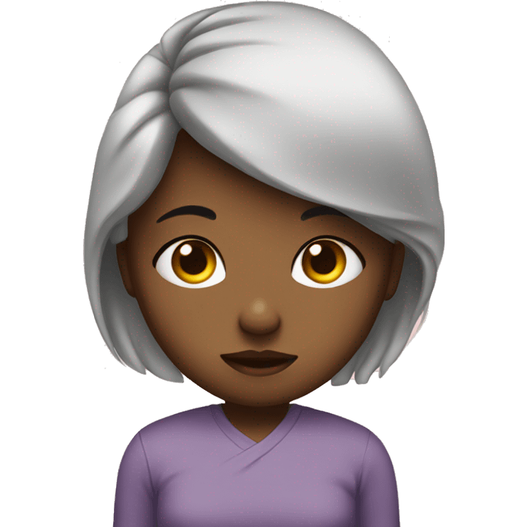 a sick daughter emoji