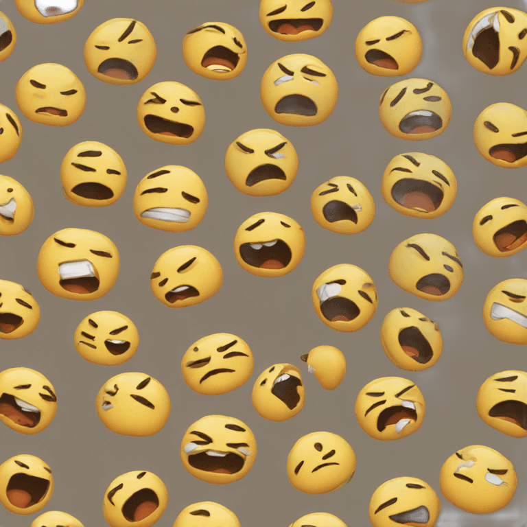 emoji that shows being pissed off but is passive aggressive emoji