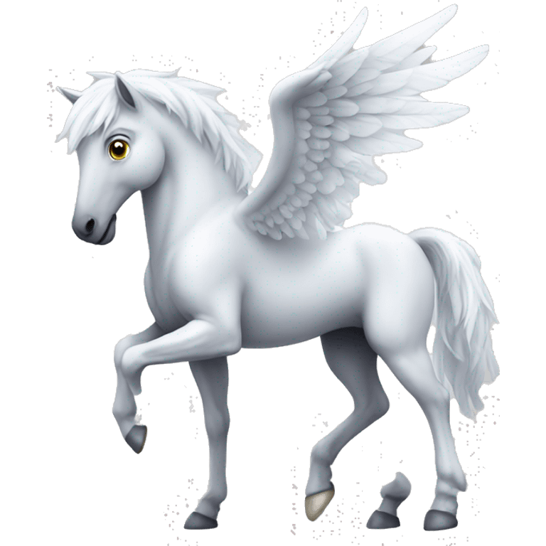 White Pegasus emoji