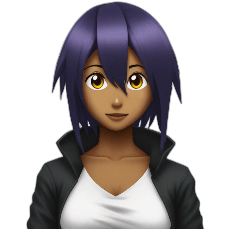 Yoruichi Shihouin from bleach emoji