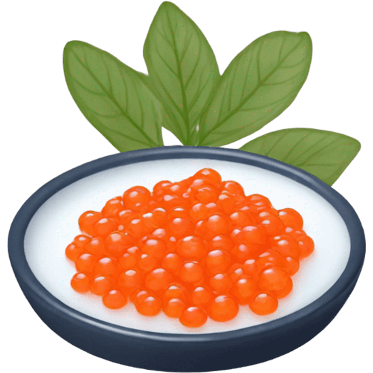 Salmon roe emoji