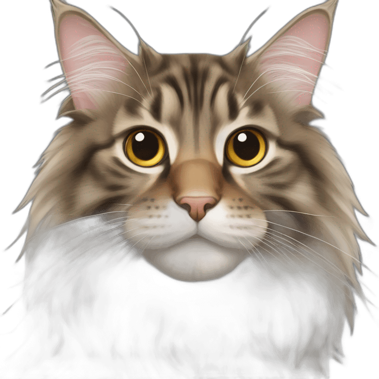 Maine coon cat emoji