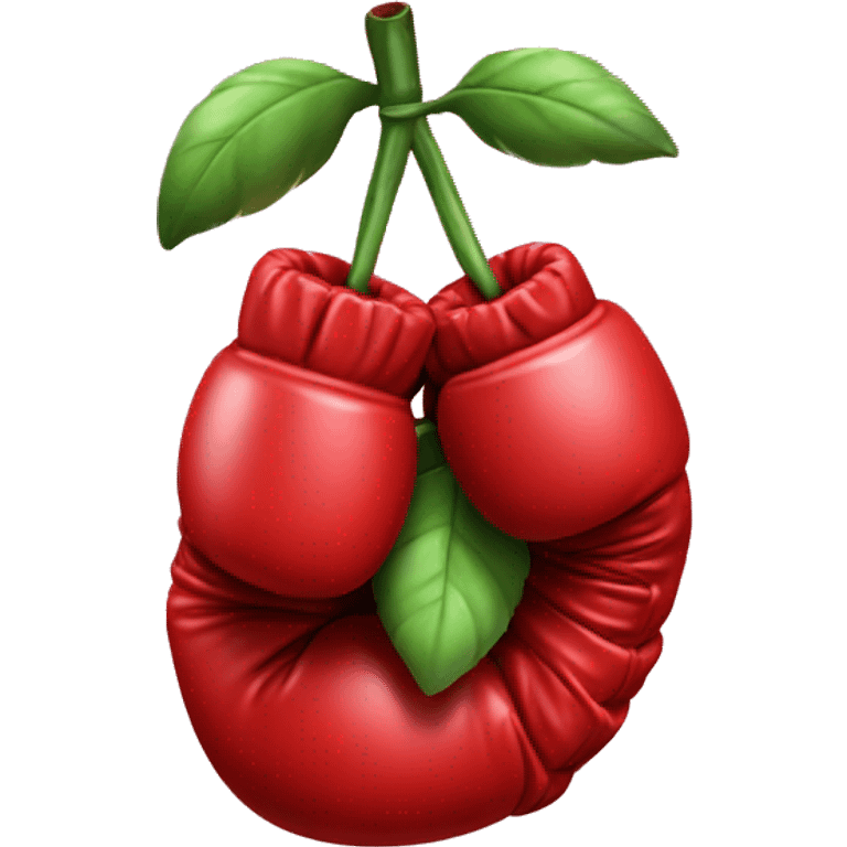 Boxing glove made of berries  emoji