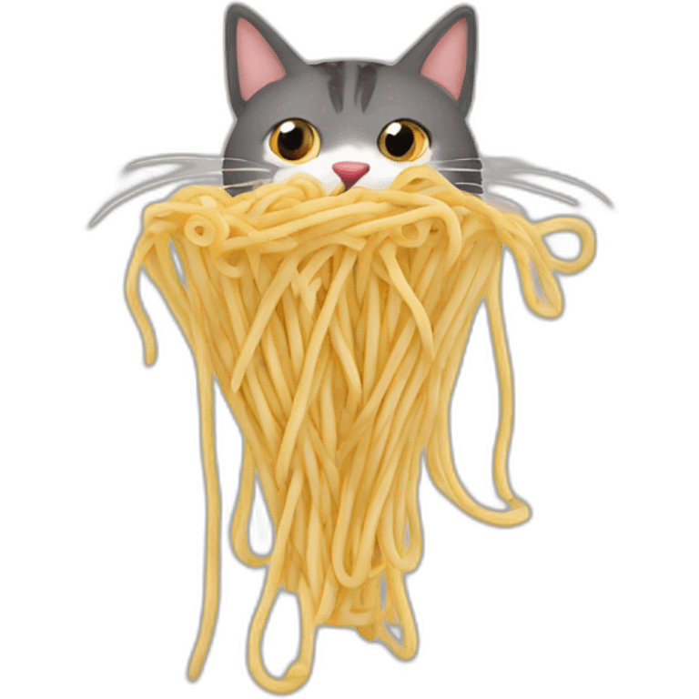 cat-eat-spagetti emoji