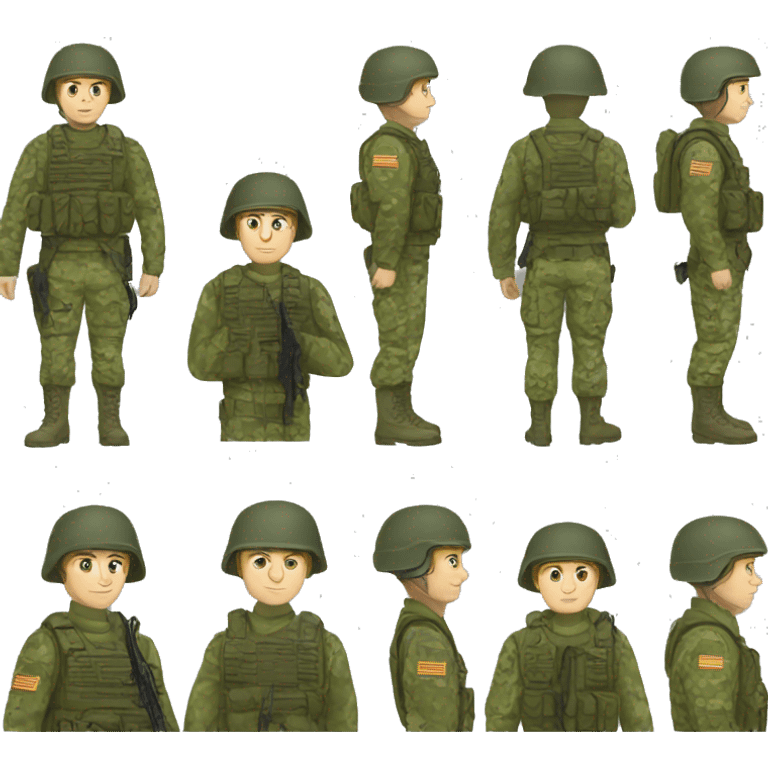 Military Ukraine  emoji