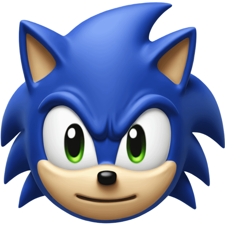 Sonic the hedgehog emoji