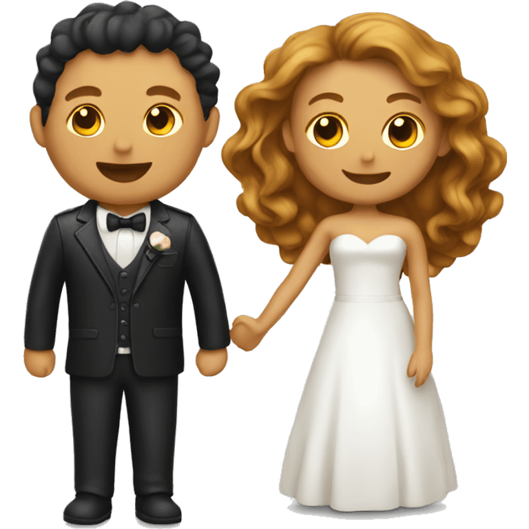 Leather wedding emoji